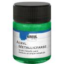 Acryl-Metallicfarbe Grün, 50ml