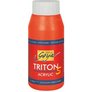 Triton S Acrylic Glanzeffekt Echtrot, 750 ml