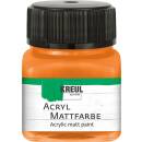 Acryl-Mattfarbe Orange, 20 ml