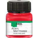 Acryl-Mattfarbe Rot, 20 ml
