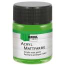 Acryl-Mattfarbe Hellgrün, 50 ml