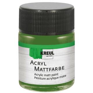 Acryl-Mattfarbe Olivgrün, 50 ml