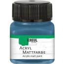 Acryl-Mattfarbe Stahlblau, 20 ml