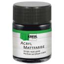 Acryl-Mattfarbe Schwarz, 50 ml