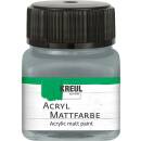 Acryl-Mattfarbe Grau, 20 ml