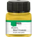 Acryl-Mattfarbe Gold, 20 ml