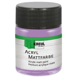 Acryl-Mattfarbe Flieder, 50 ml