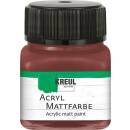 Acryl-Mattfarbe Rehbraun, 20 ml