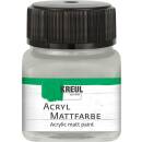 Acryl-Mattfarbe Silber, 20 ml