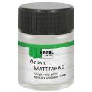 Acryl-Mattfarbe Silber, 50 ml