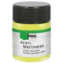 Acryl-Mattfarbe Lemon, 50 ml
