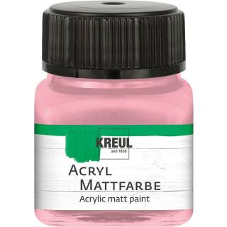 Acryl-Mattfarbe Pastellrosa, 20 ml