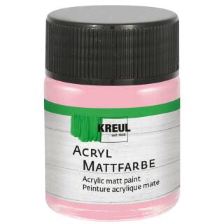 Acryl-Mattfarbe Pastellrosa, 50 ml