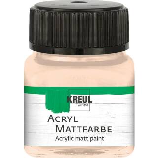 Acryl-Mattfarbe Zartrosa, 20 ml