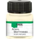 Acryl-Mattfarbe Elfenbein, 20 ml
