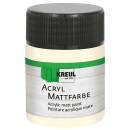 Acryl-Mattfarbe Elfenbein, 50 ml