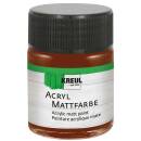 Acryl-Mattfarbe Schokobraun, 50 ml