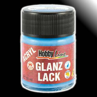 Acryl-Glanzlack Schwarz, 20 ml