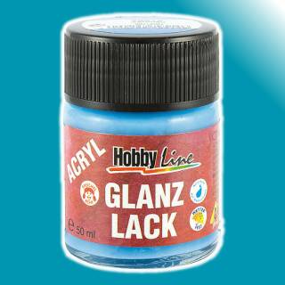 Acryl-Glanzlack Türkis, 50 ml