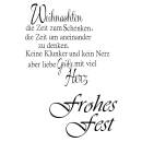 Clear Stamps, Frohes Fest, 2 - teilig