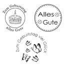 Clear Stamps, Alles Gute, 3 - teilig