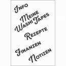 Clear Stamps, Info, 5 - teilig