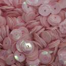 Pailletten, ø 6 mm, 40 g / ~ 4000 Stk., irisierend rosa