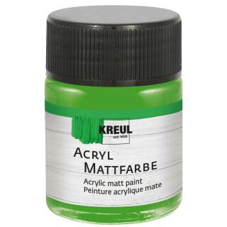 Acryl-Mattfarbe Hellgrün