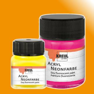 KREUL Acryl Neonfarbe, Neonorange