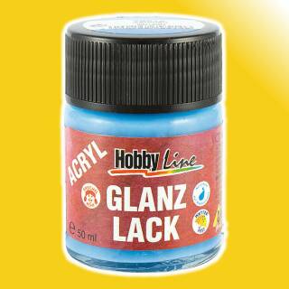 Acryl-Glanzlack Goldgelb