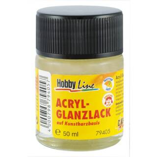 Acryl-Glanzlack, transp. auf Kunstharzbasis