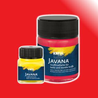 Stoffmalfarbe "Rot", Javana, für helle und dunkle Stoffe