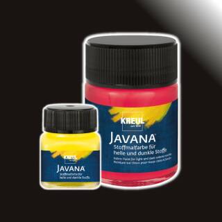Stoffmalfarbe "Schwarz", Javana, für helle und dunkle Stoffe