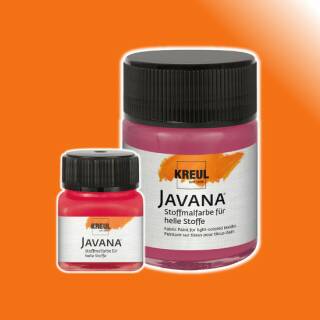Stoffmalfarbe "Orange", Javana, für helle Stoffe