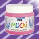 MUCKI Funkel-Fingerfarbe Zauber-Lila 150 ml