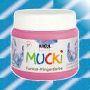 MUCKI Funkel-Fingerfarbe Diamanten-Blau 150 ml