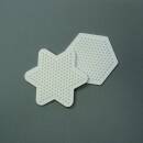 Nabbi® - Legeplatte, Mix Hexagon / Stern, 9 cm