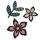 Sizzix Thinlits Schablonen-Set, intricate african flowers, afrikanische Blumen
